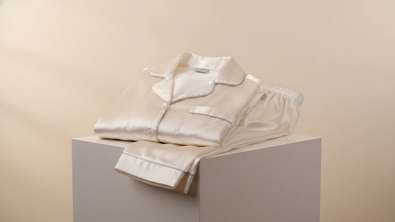 Conjunto de Pijamas de Seda Confortáveis