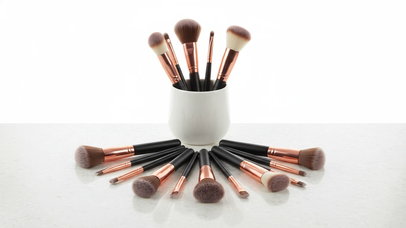 Conjunto de Pincéis de Maquiagem Profissional