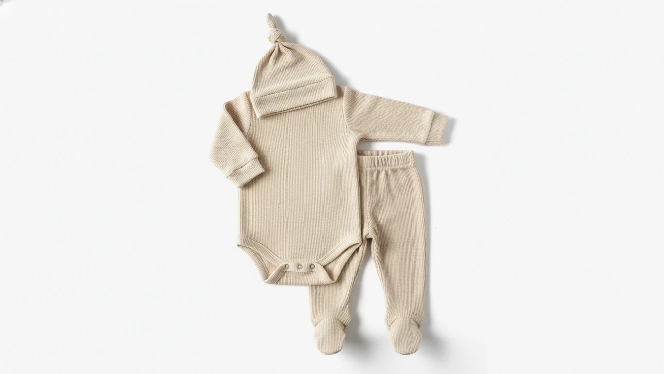 Conjunto de Roupas de Algodão Macio