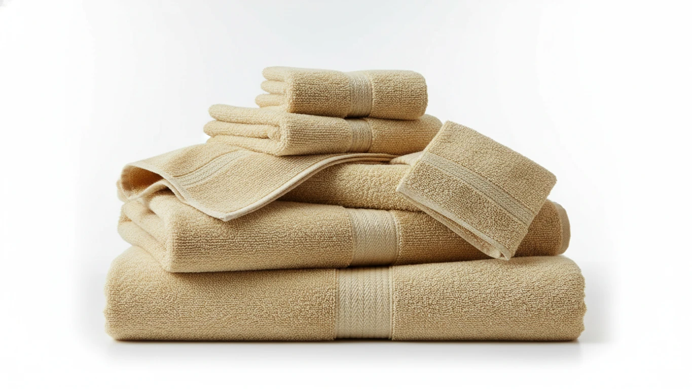 Conjunto de Toalhas de Algodão Egípcio