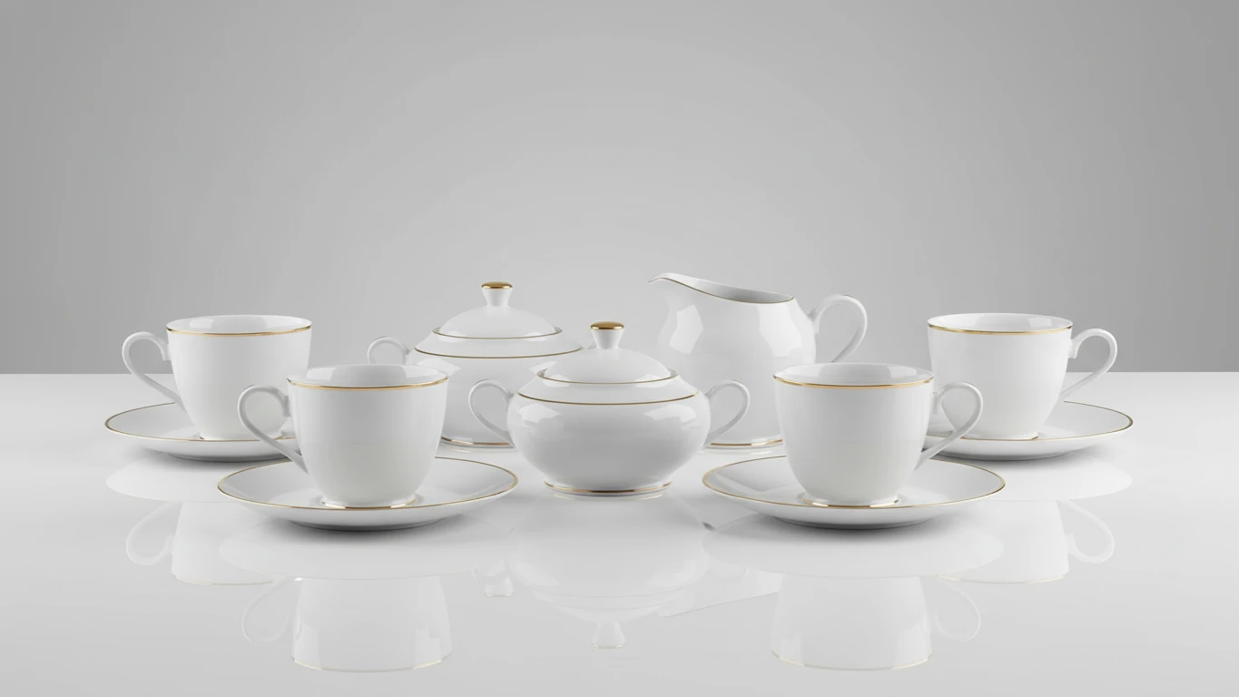 Conjunto de Xícaras de Chá ou Café Premium