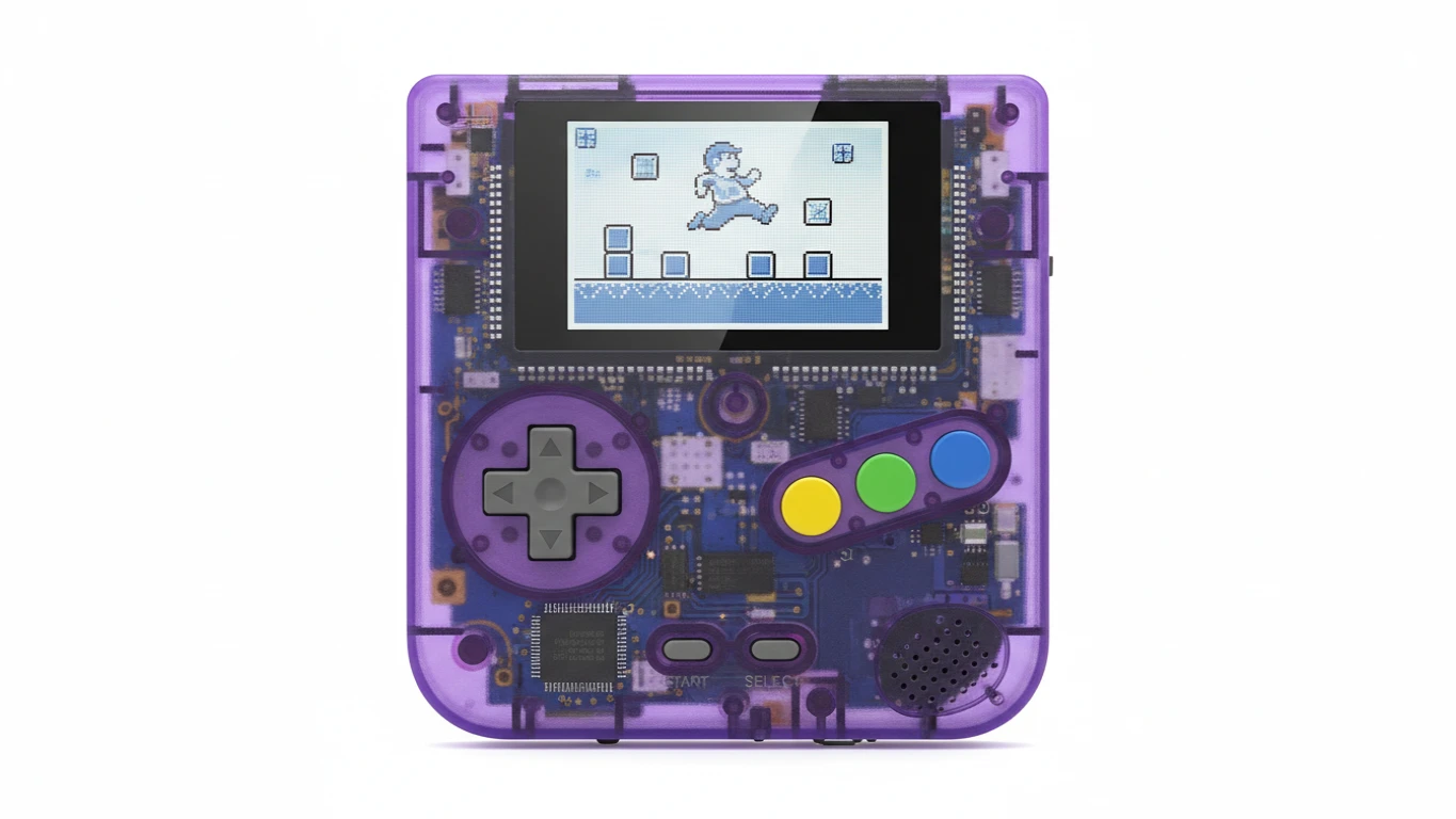 Console Portátil de Jogos Retrô
