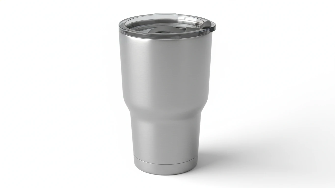 Copo Térmico Personalizável com Tampa Antivazamento