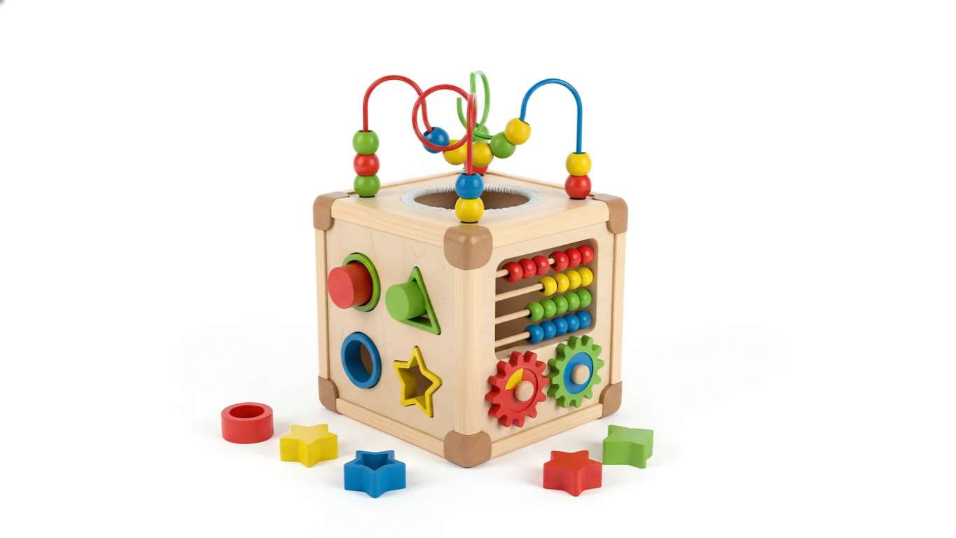 Cubo de Atividades com Formas