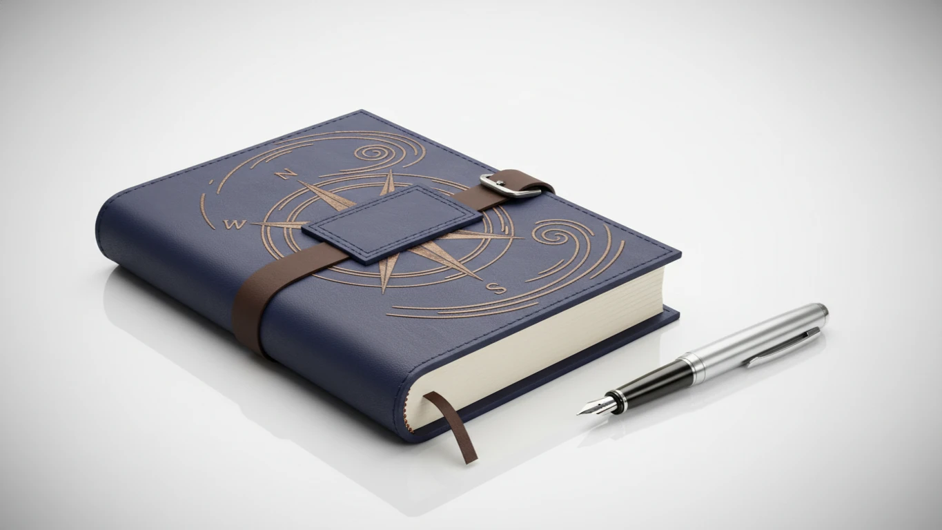 Diário de Viagem com Capa Personalizável