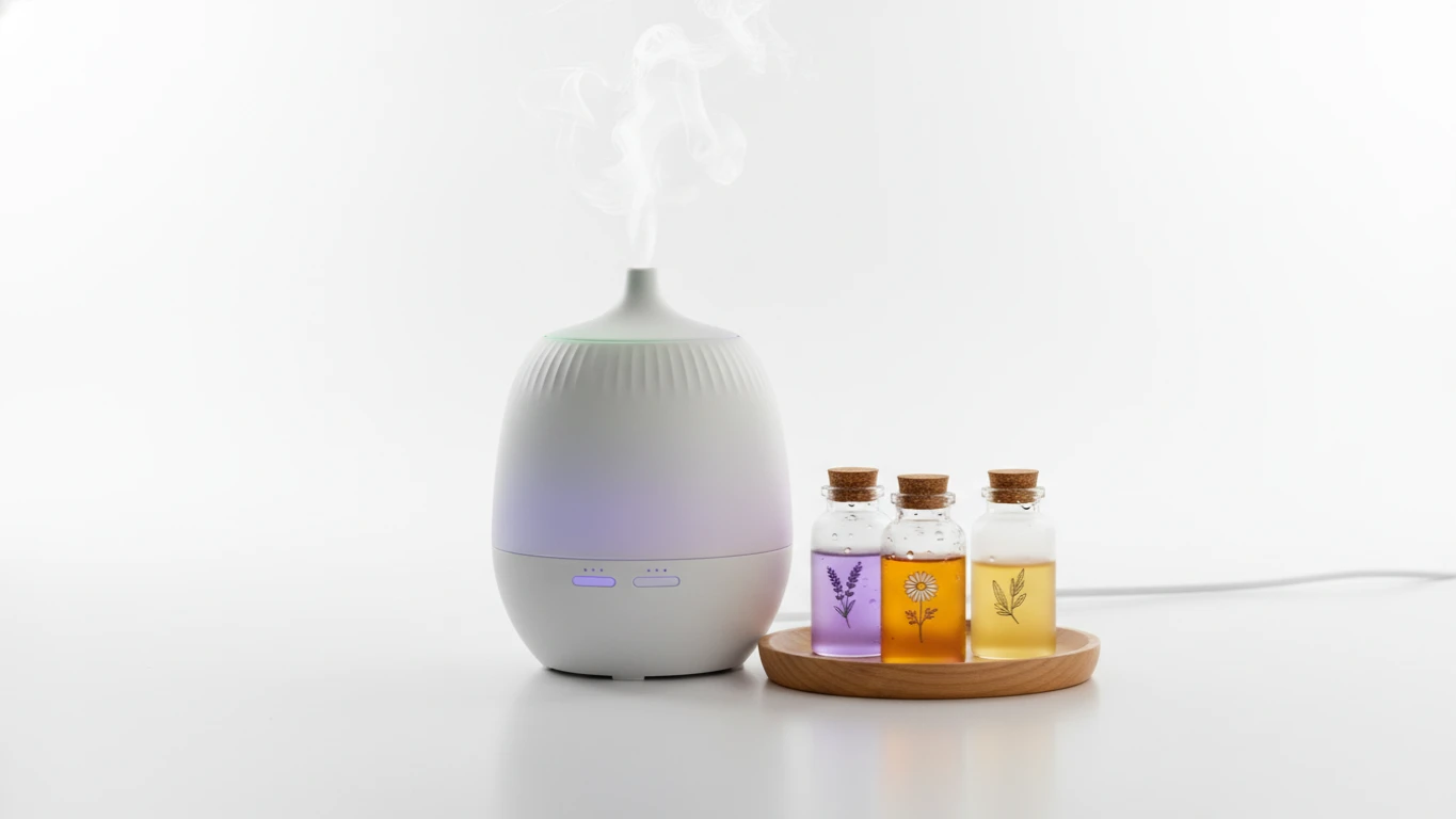 Difusor de Aromas Elétrico com Essências Relaxantes