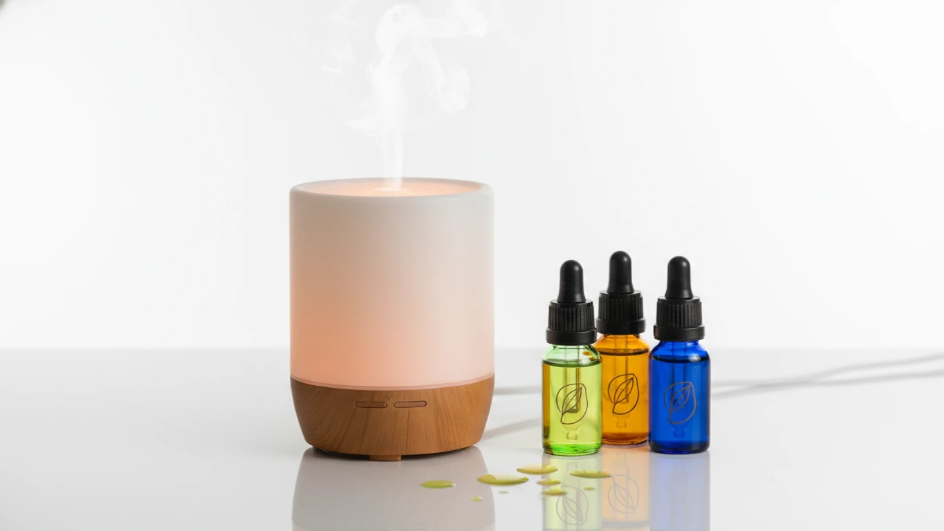 Difusor de Aromas Elétrico com Óleos Essenciais