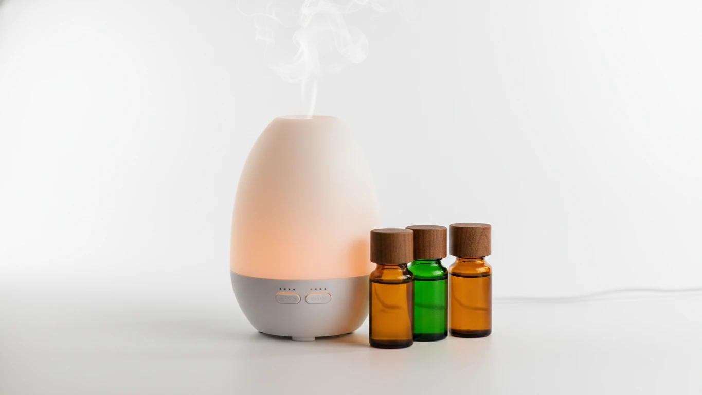 Difusor de Aromas Ultrasônico com Óleos Essenciais