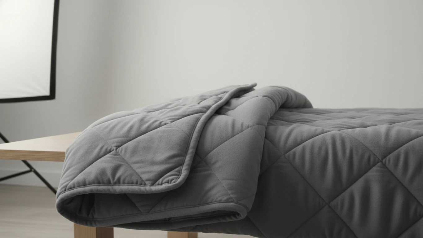 Edredom ou Manta Ponderada (Weighted Blanket)