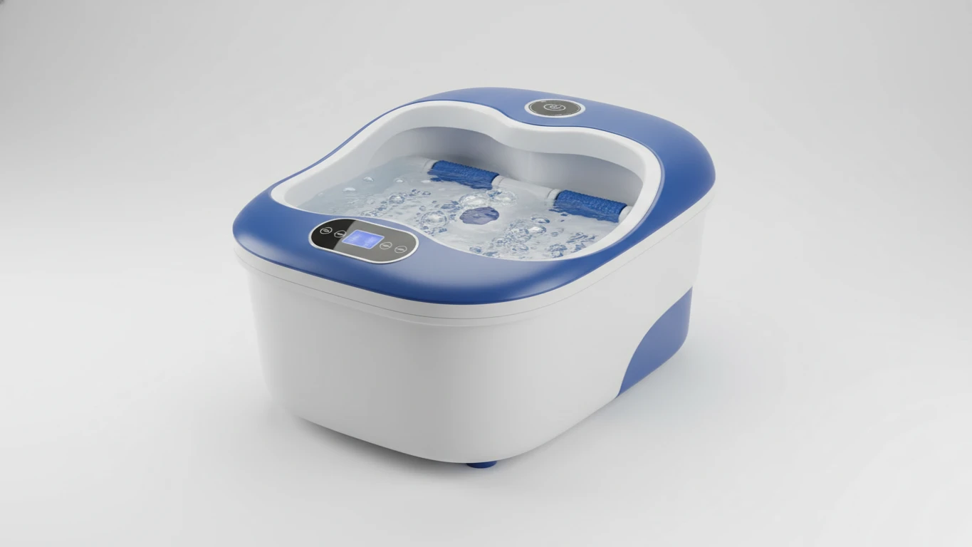 Escalda-Pés Elétrico com Massagem e Aquecimento