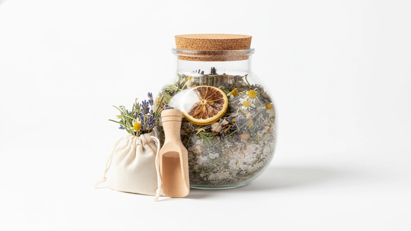 Escalda-Pés Relaxante com Ervas Naturais