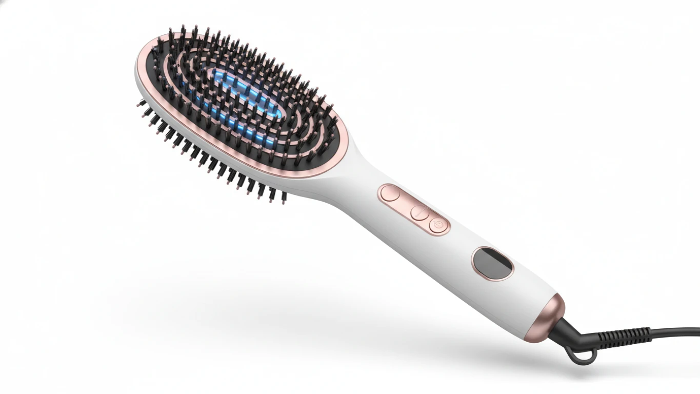 Escova de Cabelo Modeladora Iônica 3 em 1