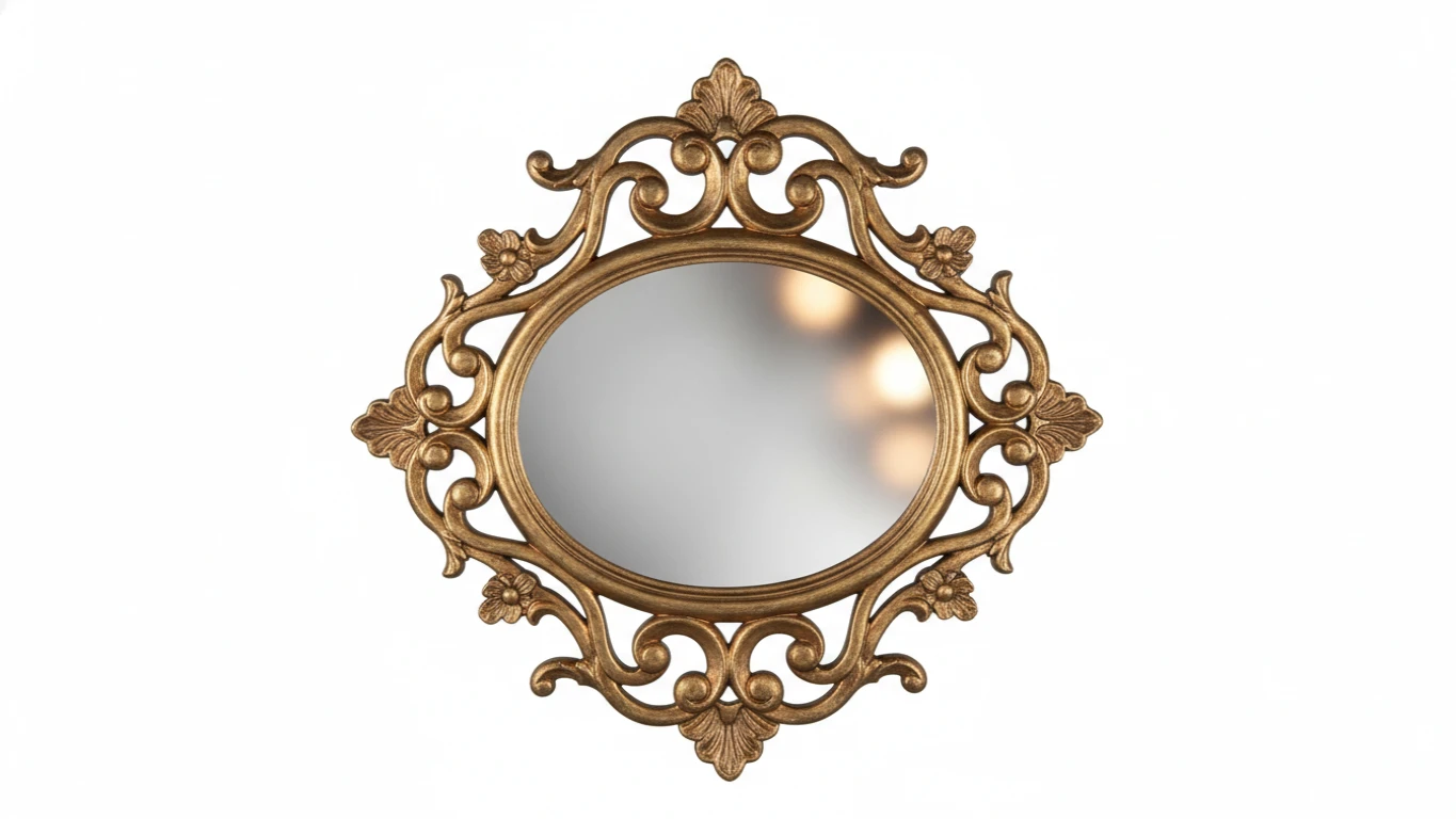 Espelho Decorativo com Moldura Artística