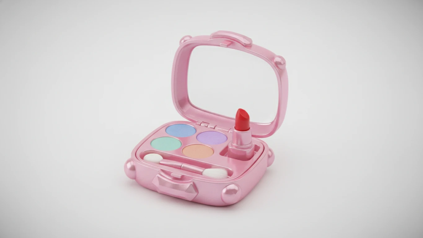 Estojo de Maquiagem para Bonecas