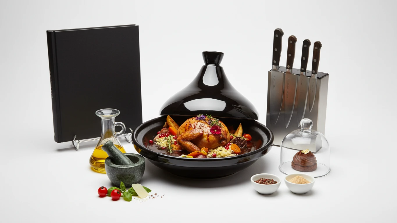 Experiência de Culinária Gourmet (Curso ou Jantar)