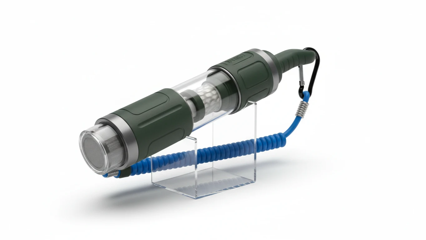 Filtro de Água Portátil para Aventuras