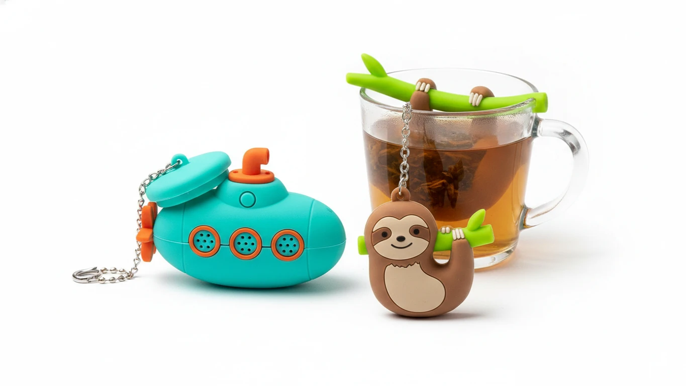 Filtro para Chá e Infusor Criativo