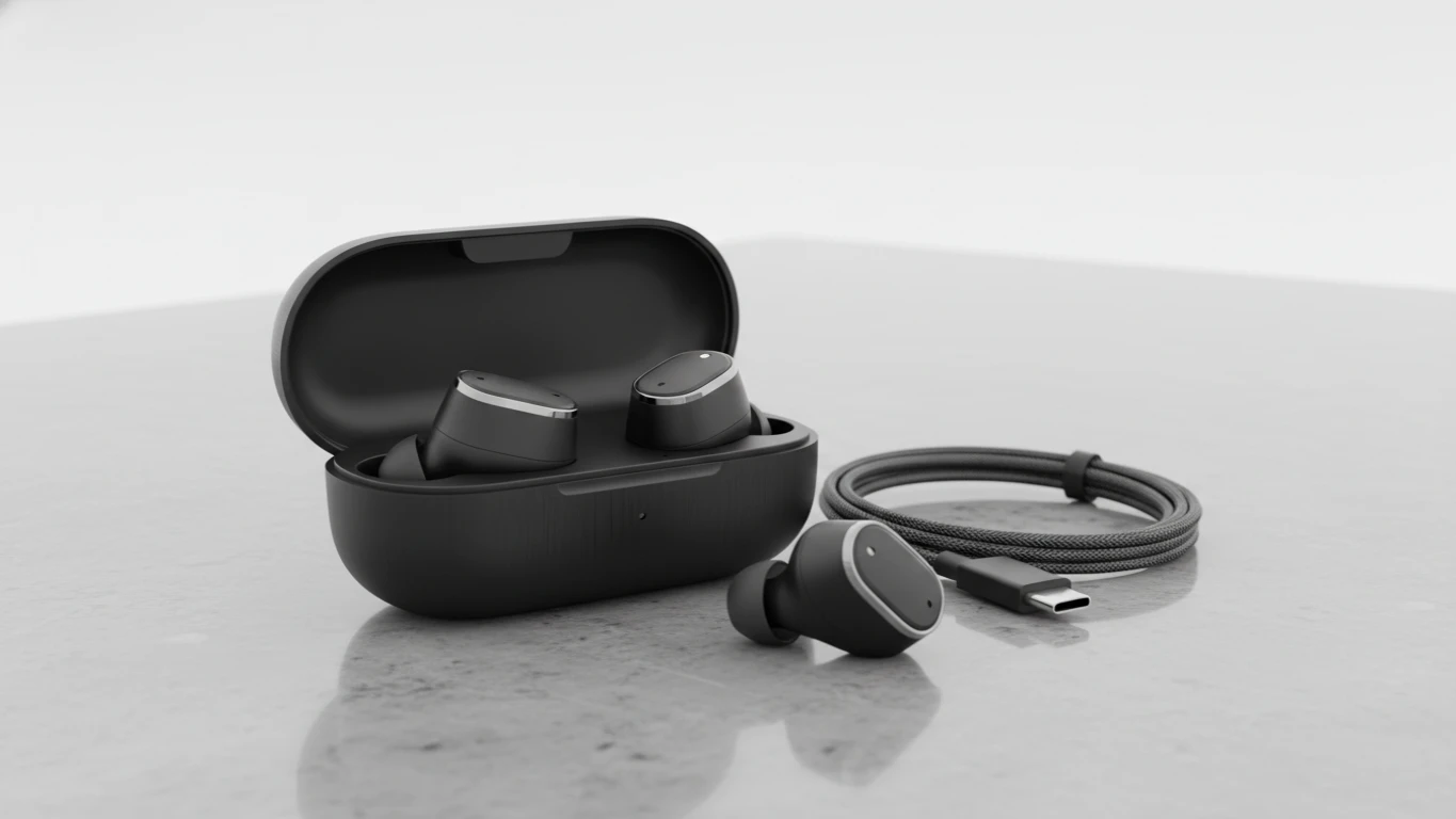 Fone de Ouvido Intra-auricular sem Fio para o Dia a Dia
