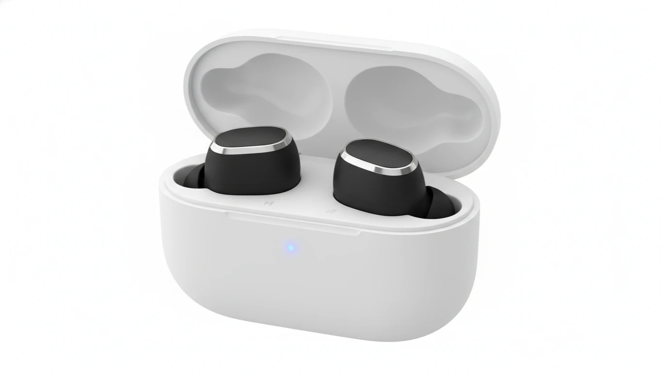 Fone de Ouvido Sem Fio Compacto