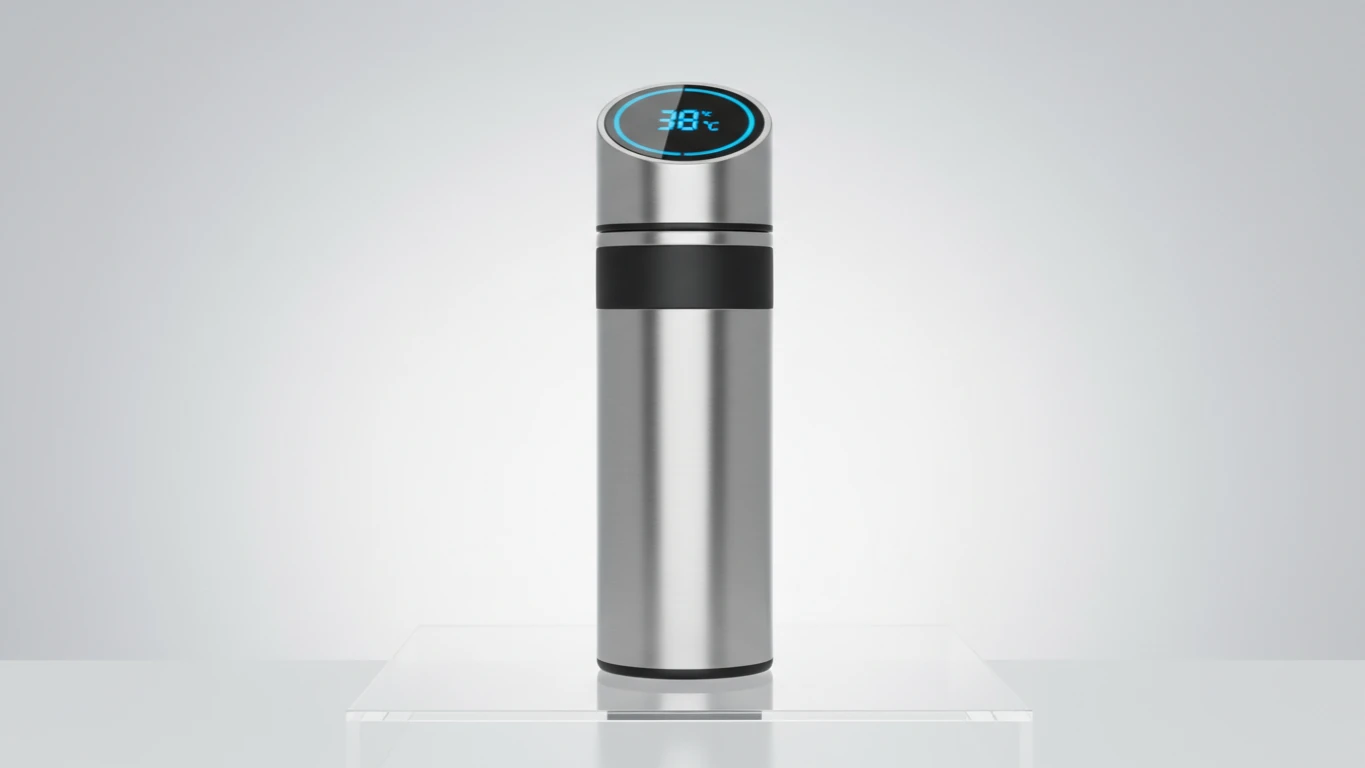 Garrafa Térmica Inteligente com Sensor de Temperatura