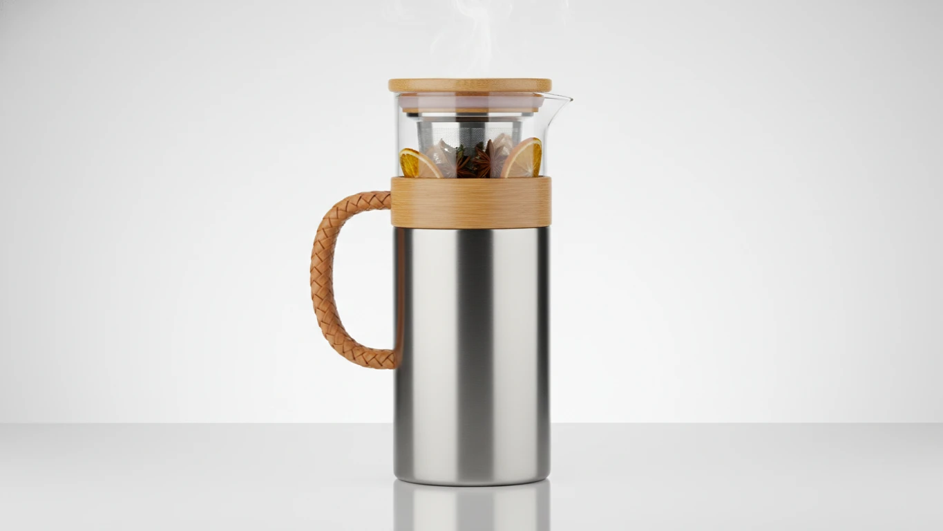 Garrafa Térmica de Chá e Infusões