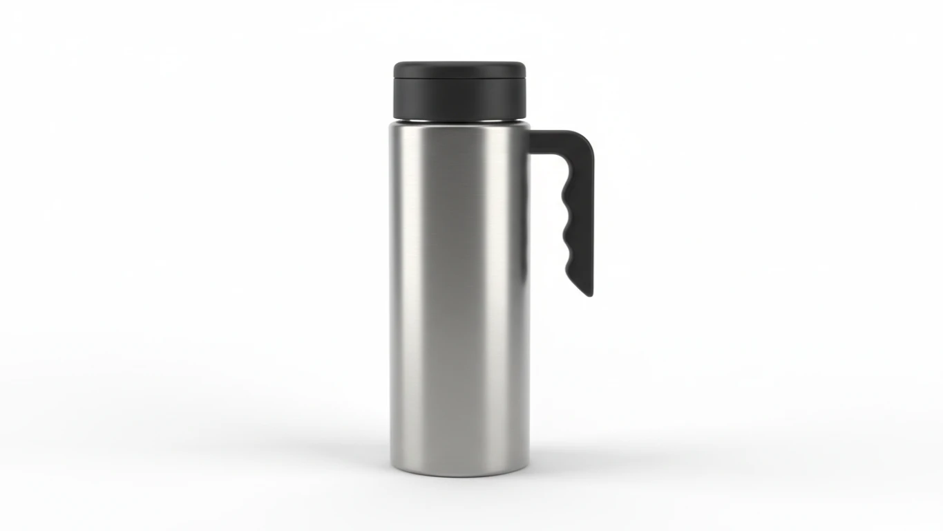Garrafa Térmica em Aço Inox com Alça