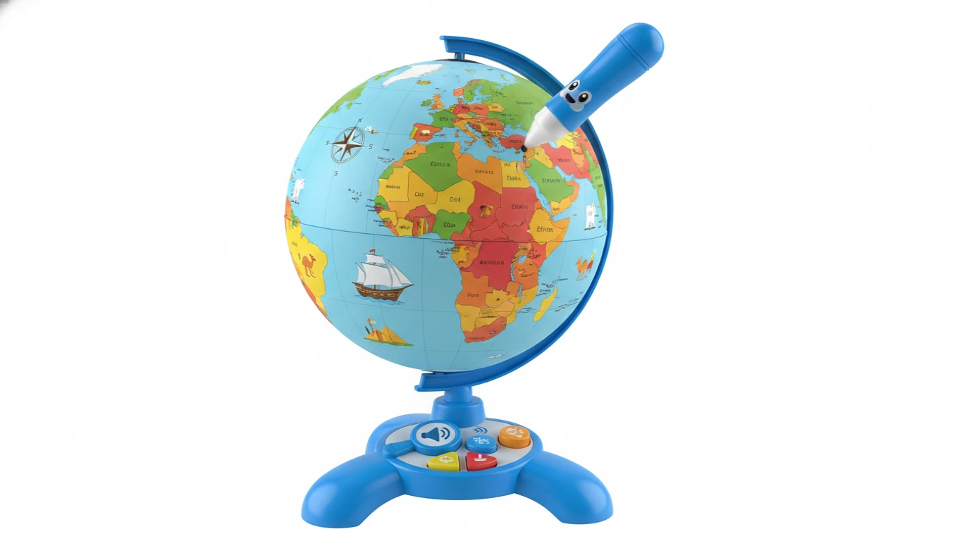 Globo Terrestre Infantil Interativo