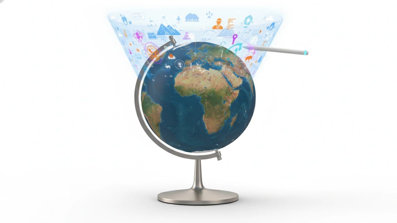 Globo Terrestre Interativo com Realidade Aumentada