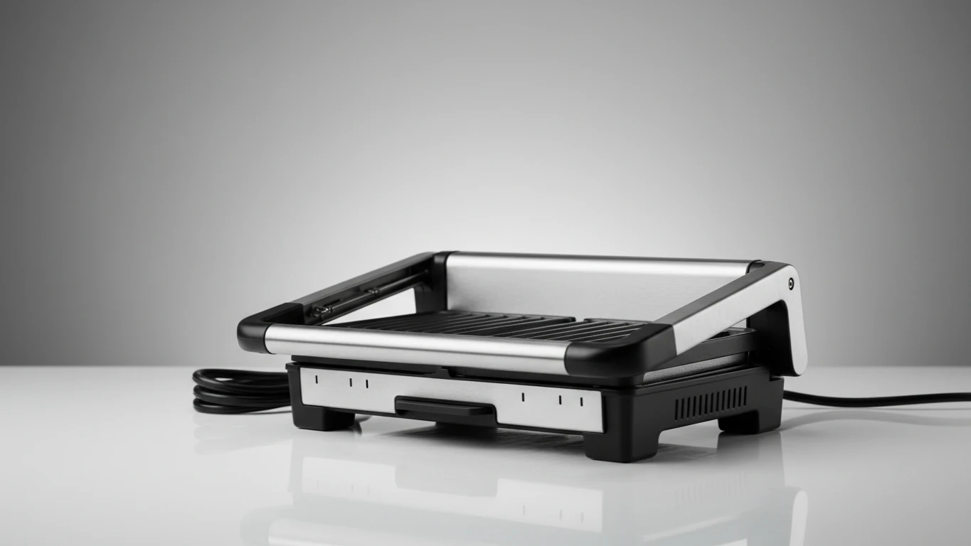 Grill Elétrico Antiaderente Compacto