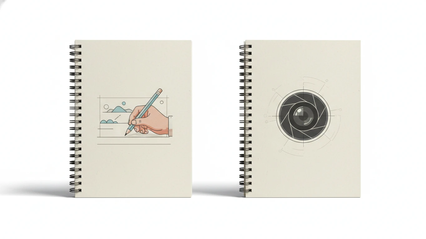 Instruções de Curso Online de Desenho ou Fotografia