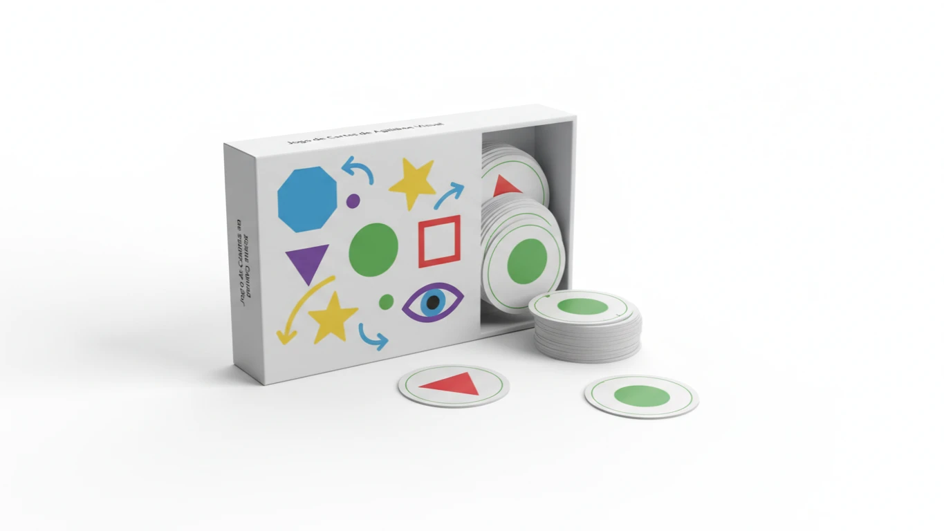Jogo de Cartas de Agilidade Visual