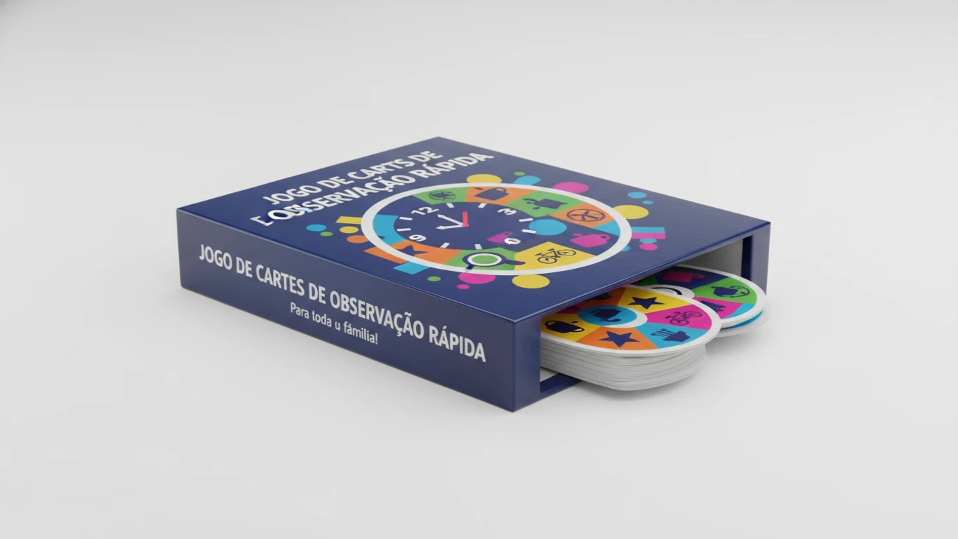 Jogo de Cartas de Observação Rápida
