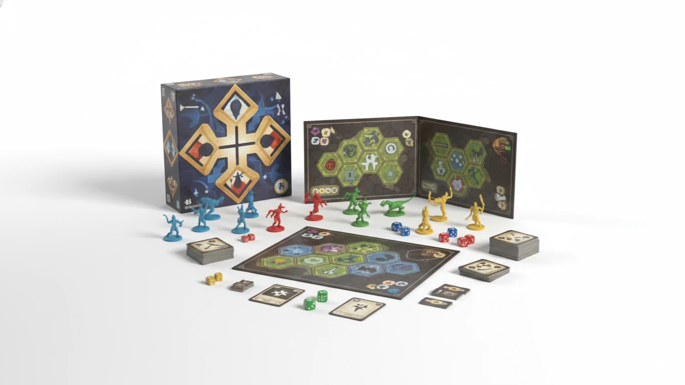 Jogo de Cartas ou Tabuleiro Moderno