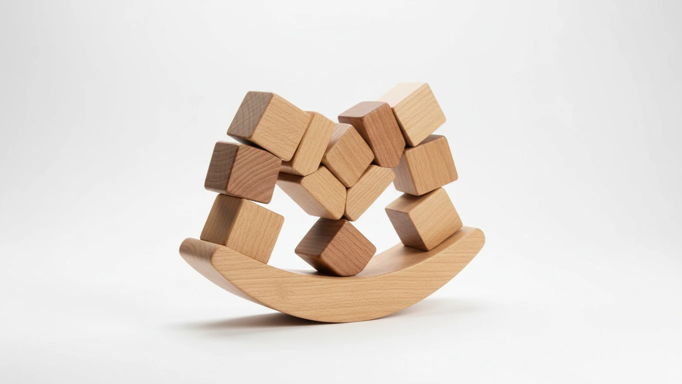 Jogo de Encaixe e Equilíbrio de Peças