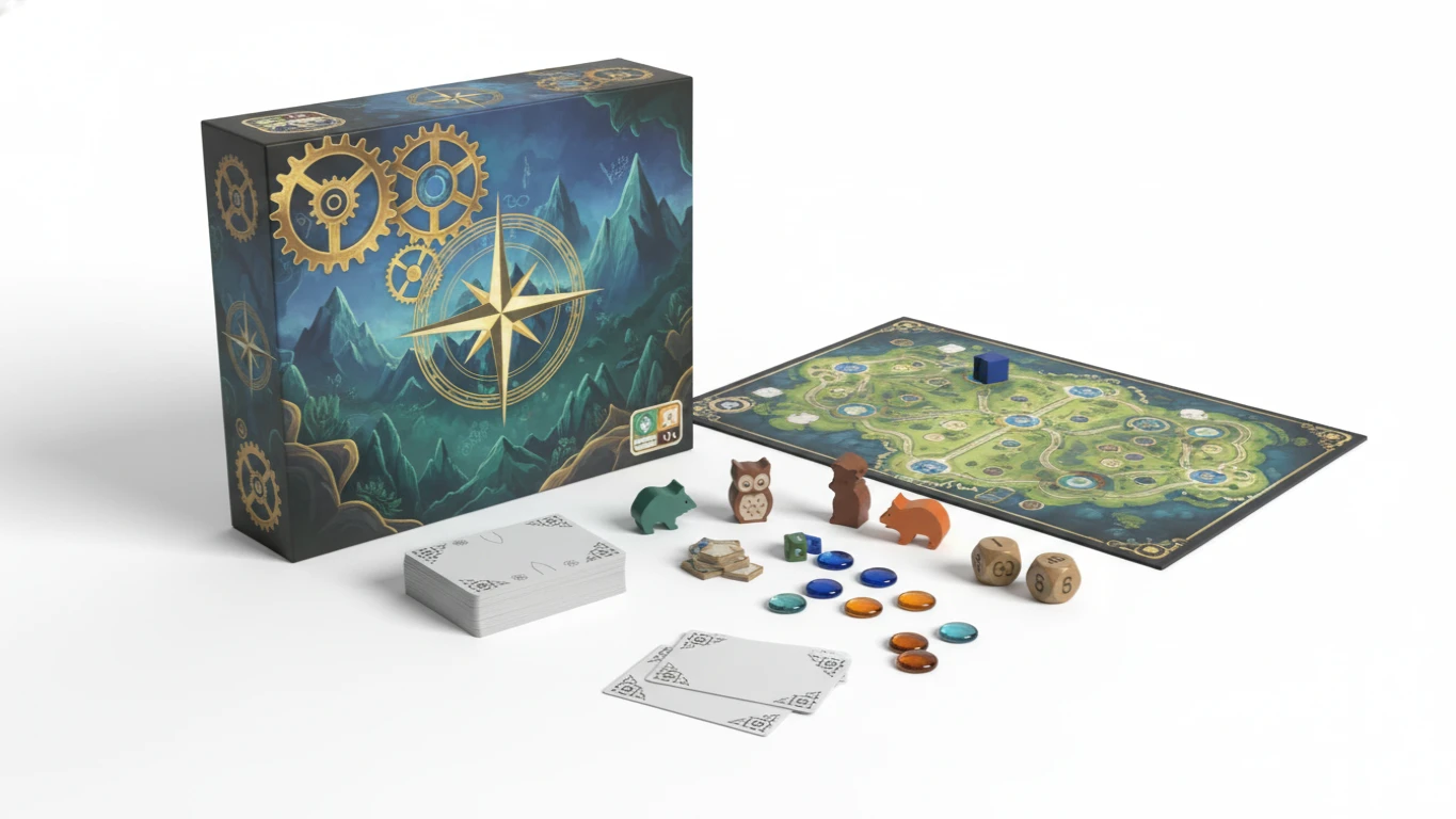 Jogo de Estratégia de Tabuleiro Cooperativo