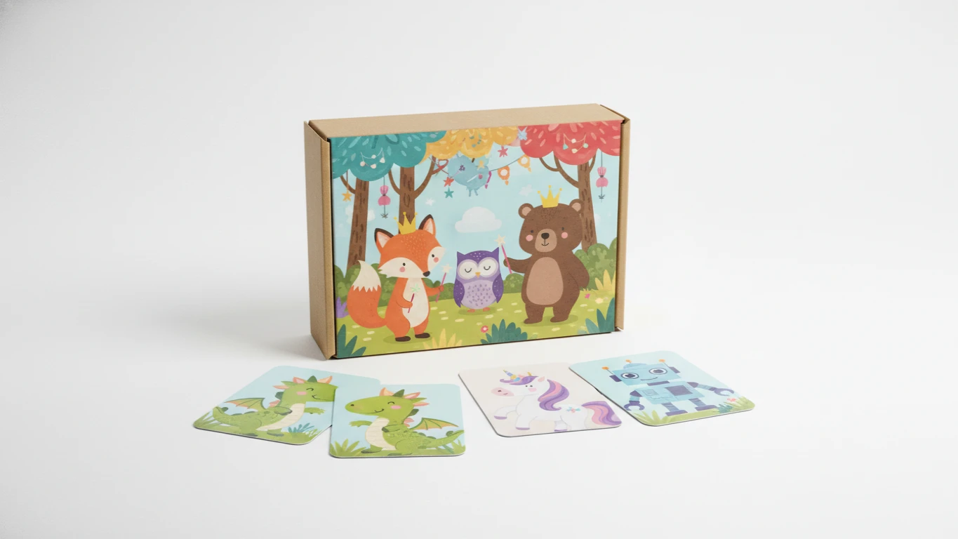 Jogo de Memória Temático Infantil