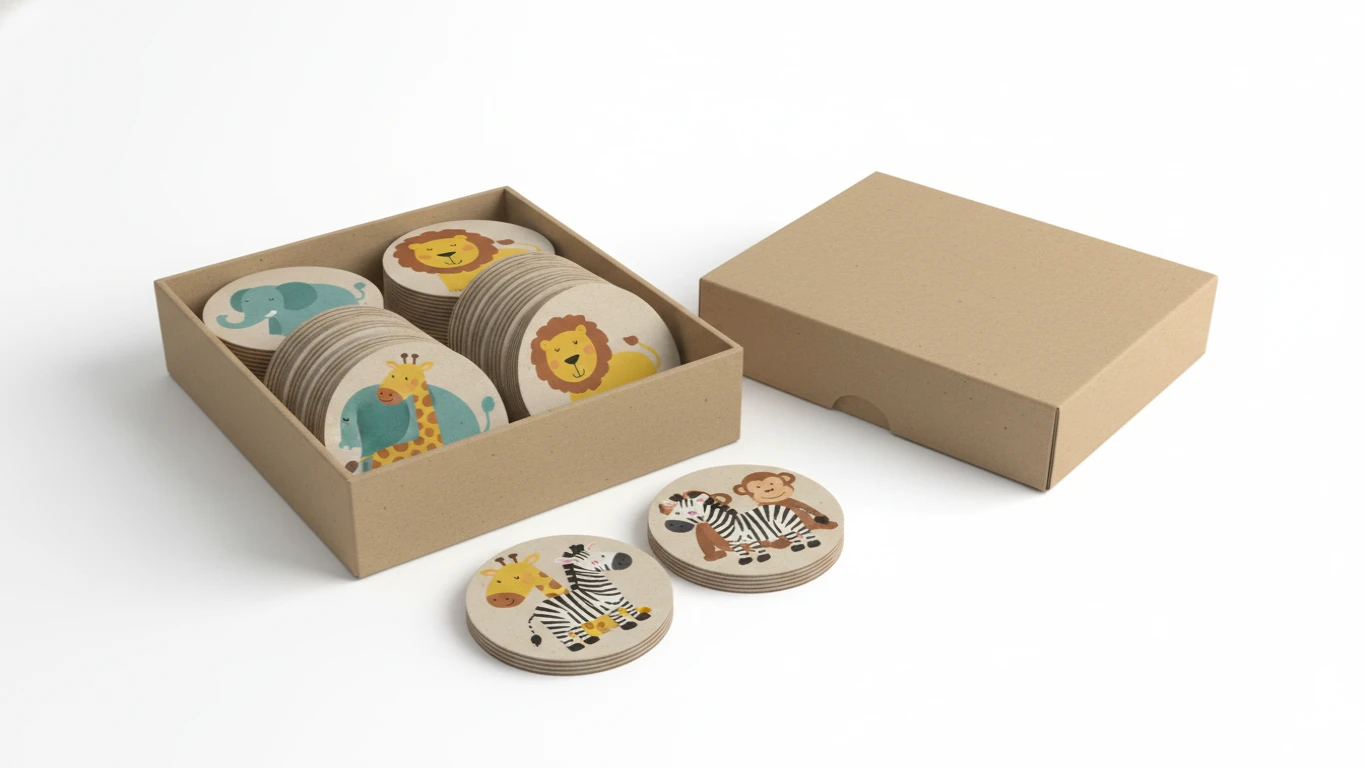 Jogo de Memória com Figuras Grandes