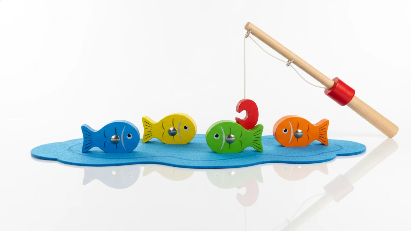 Jogo de Pesca Magnética