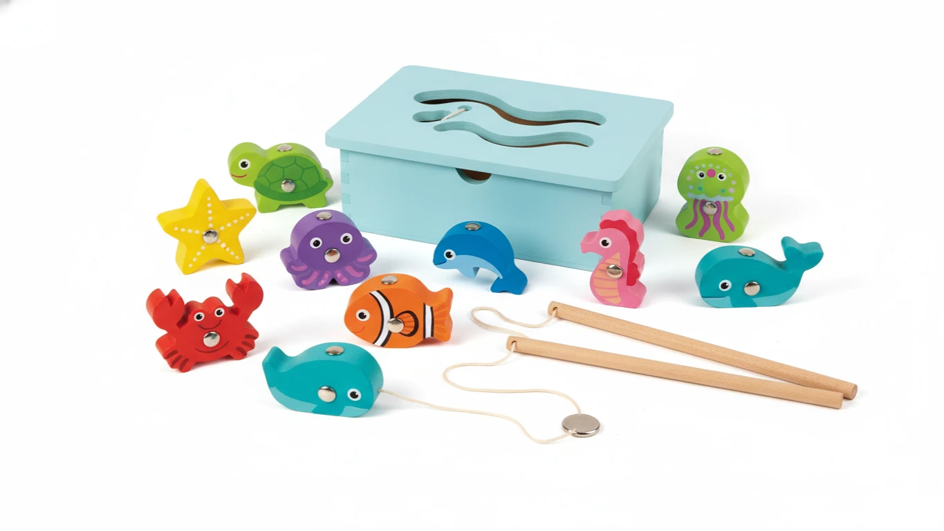 Jogo de Pesca Magnético Didático