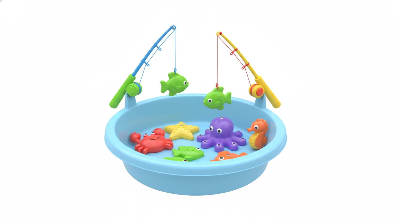 Jogo de Pescaria Magnética Infantil