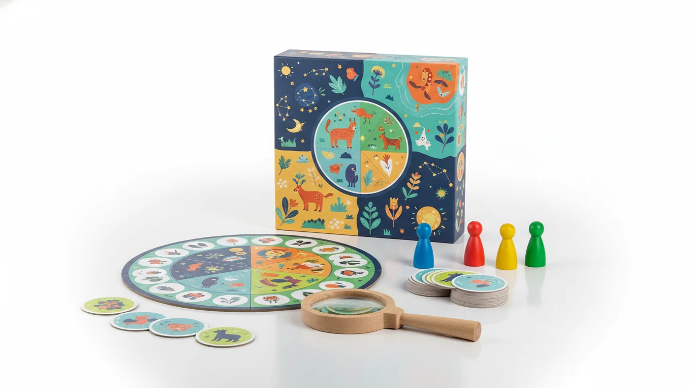 Jogo de Tabuleiro Educativo de Observação