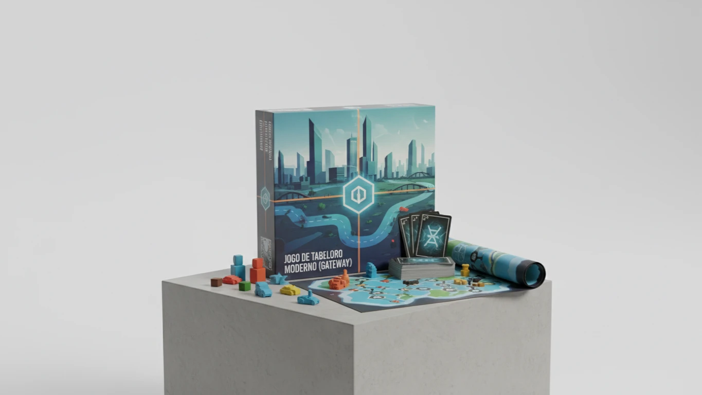 Jogo de Tabuleiro Moderno (Gateway)