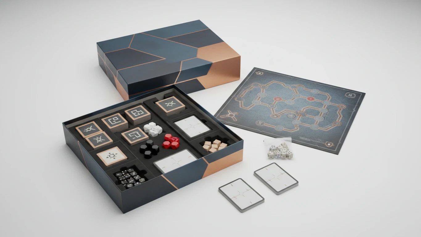 Jogo de Tabuleiro Moderno ou Estratégico
