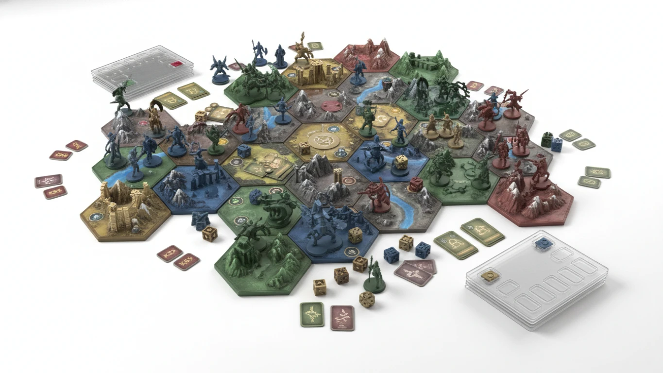 Jogo de Tabuleiro de Estratégia Avançada