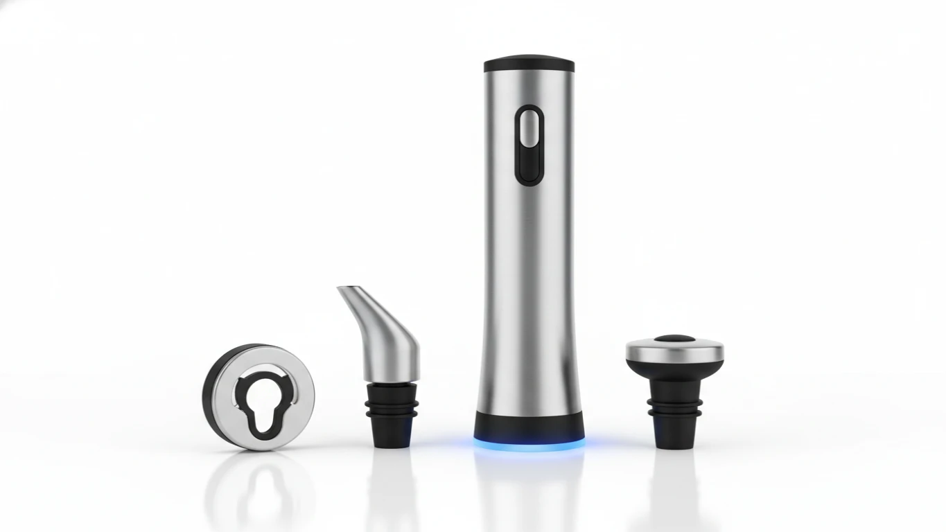 Kit Abridor de Vinhos Elétrico