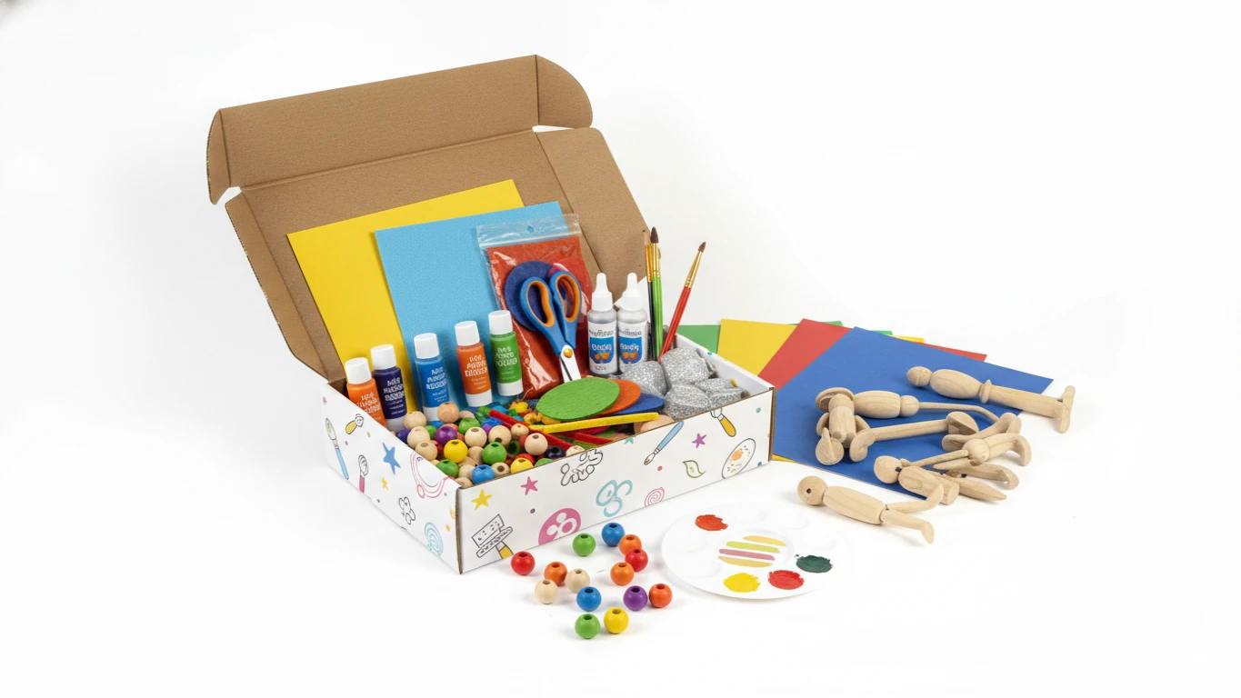 Kit Arte e Artesanato Criativo Infantil