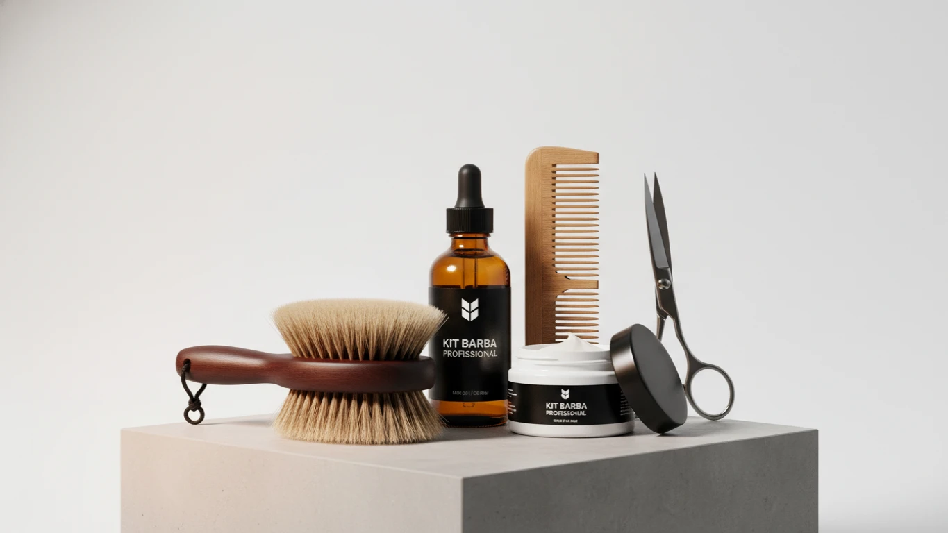 Kit Barba Profissional Completo