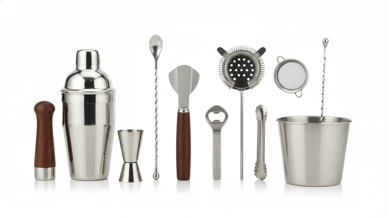 Kit Barman Completo para Drinks