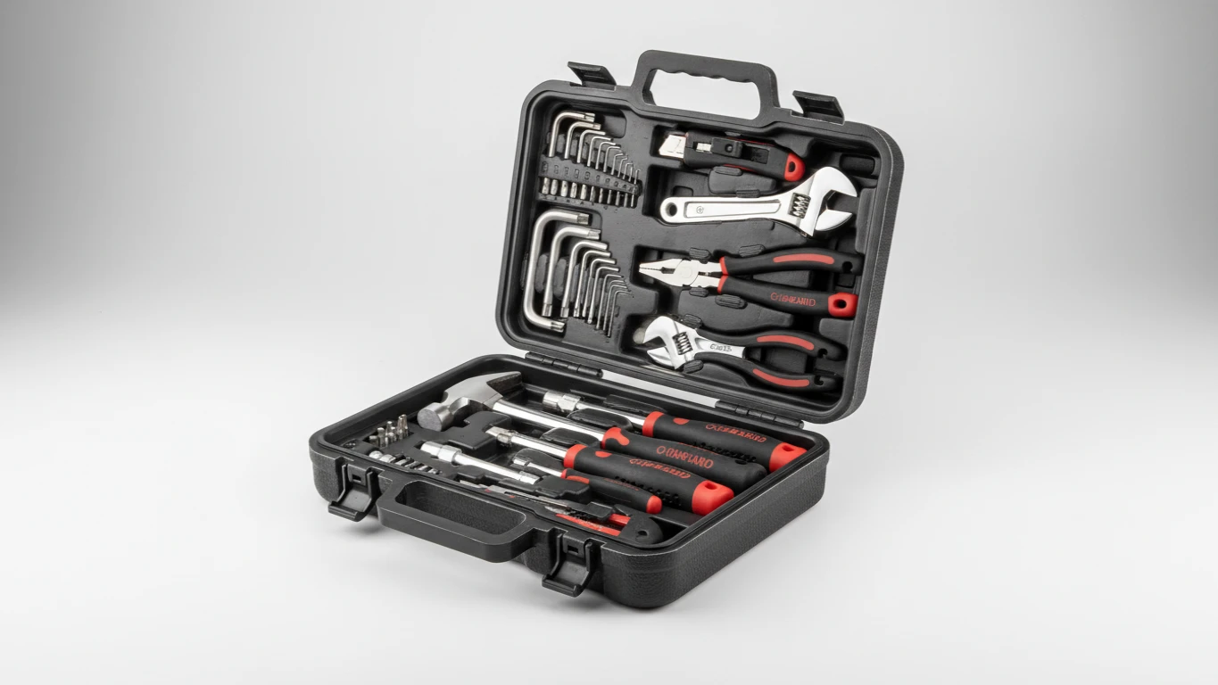 Kit Ferramentas Compacto para Uso Doméstico