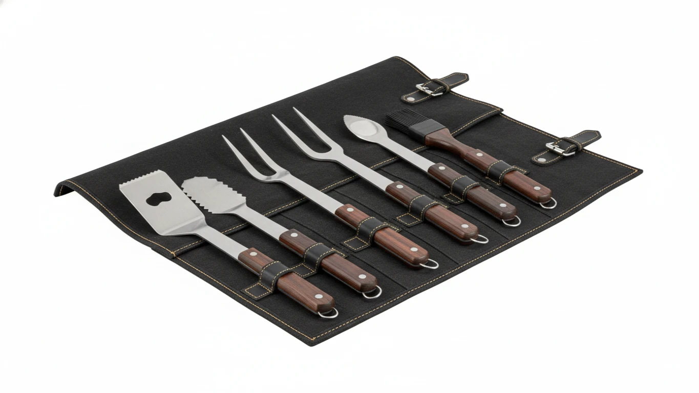 Kit Ferramentas para Churrasco Premium